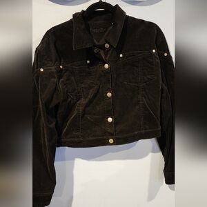 Black Corduroy Jacket Size XL
